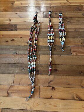 Beaded Plant Hangers (3)